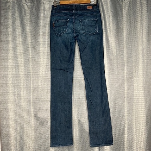 PAIGE HIDDEN HILLS STRAIGHT BLUE JEANS SIZE 26 - Picture 2 of 8